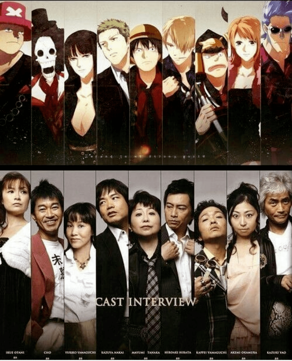 趣图海贼王史上最帅天团声优们也很帅啊