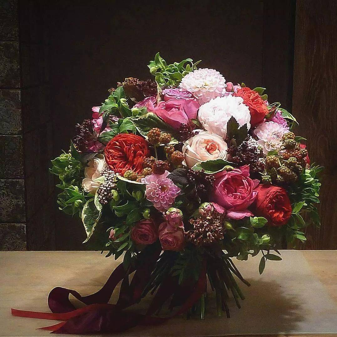 惊艳丨你没见过的俄罗斯花艺——tiana flowers花束图集