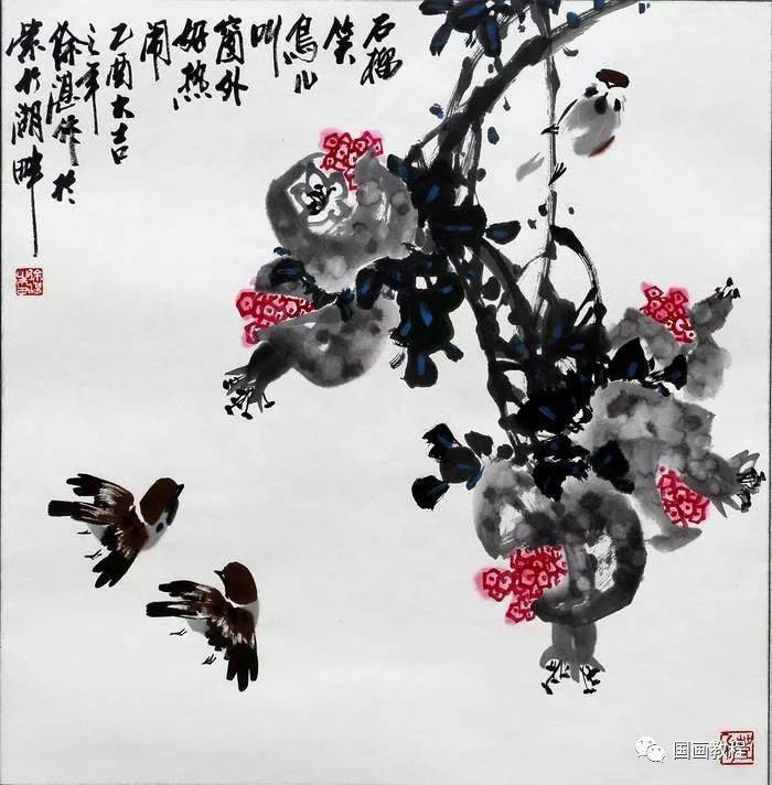 徐湛经典国画100幅,想学的收藏了