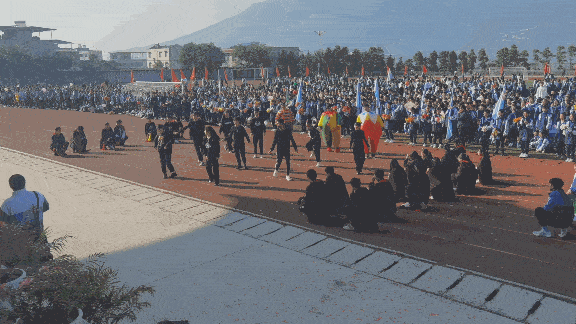 150 图带你近距离观赏汉源县第一中学第50届田径运动会开幕式!
