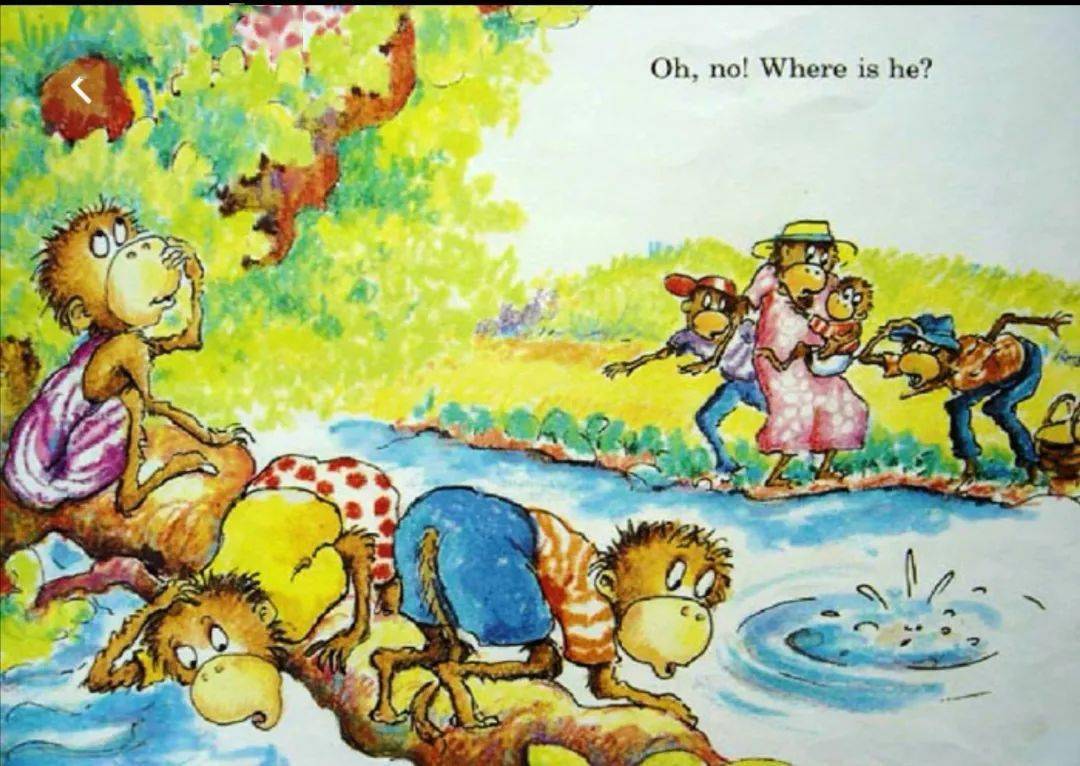 five little monkeys sitting in a tree好书阅读孩子们,捧起绘本,一