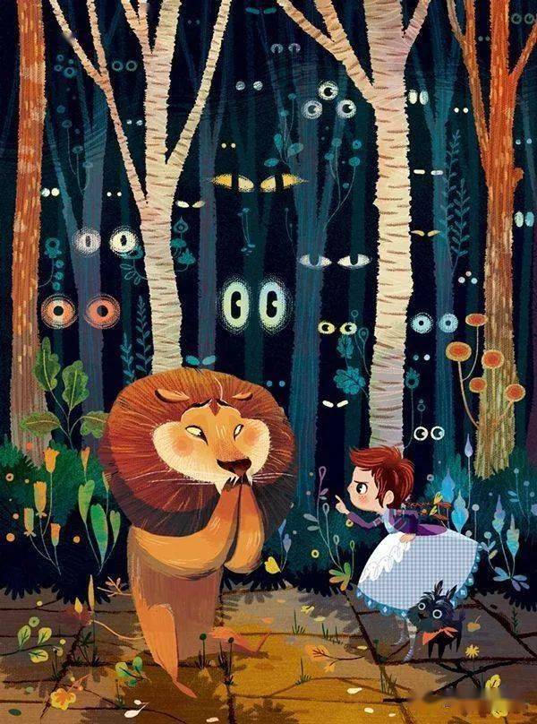13张漂亮的儿童插画作品走进孩子们的童话世界