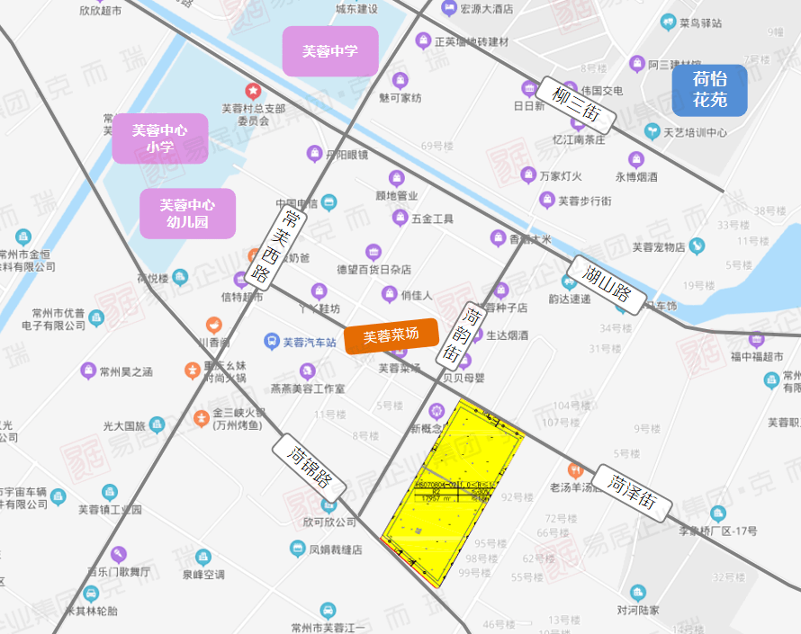 年末供地起始价4100元㎡常州横山桥镇低密宅地挂牌