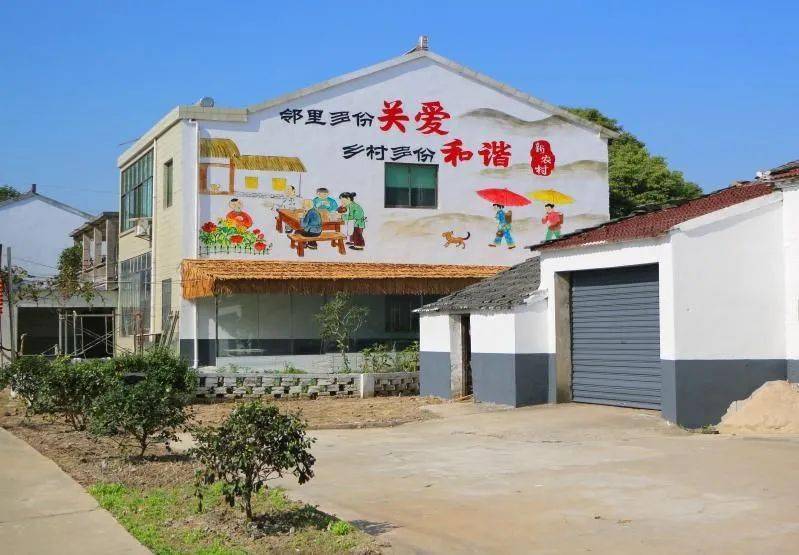 会说话的乡村文化墙来高新区看看