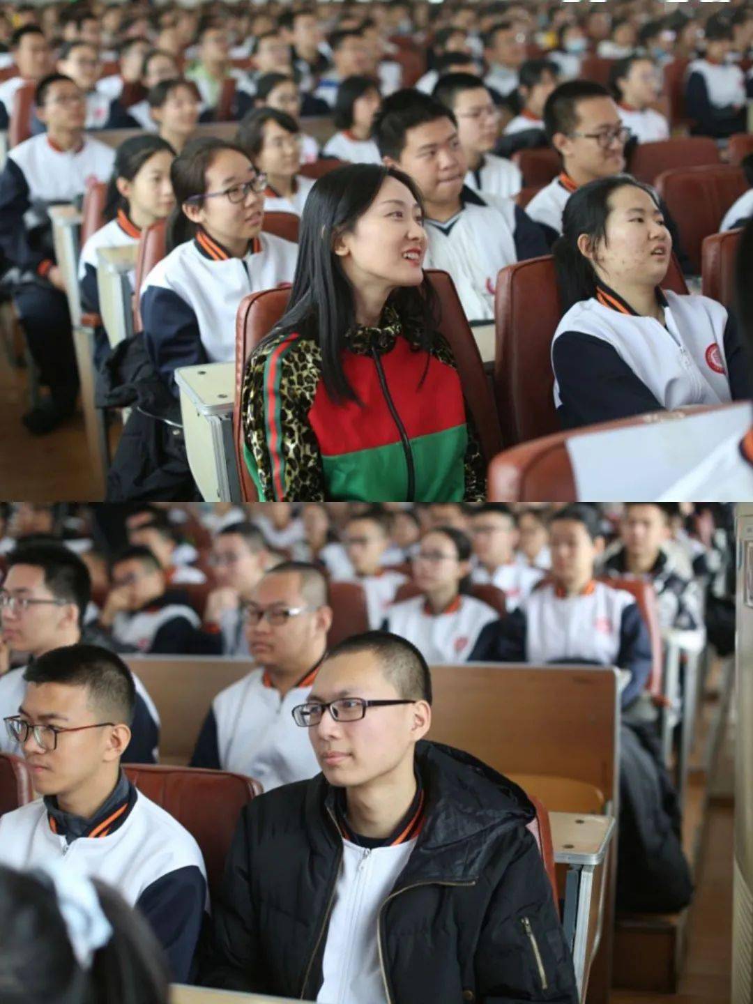 现场超燃哈三中举行誓师大会现在所有的付出都是你去看世界的路