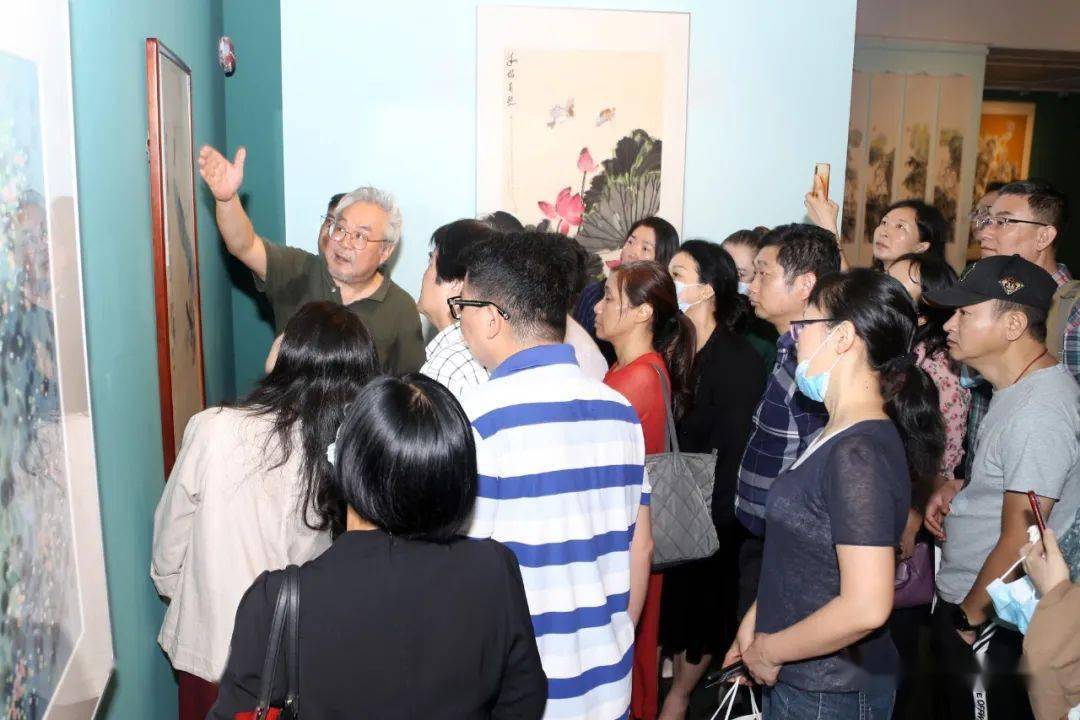 现场深圳市中国画学会第四届学会展61花鸟画提名展