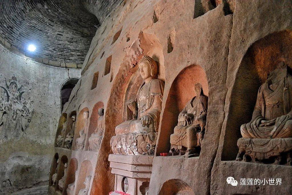 上二圖:開河寺石窟(國七)一石獨秀,一寺清幽,開河寺位於亂流村桃河