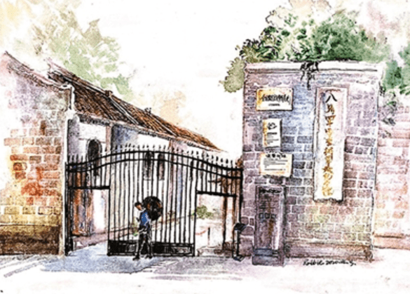 西安历史建筑手绘图越看越有味