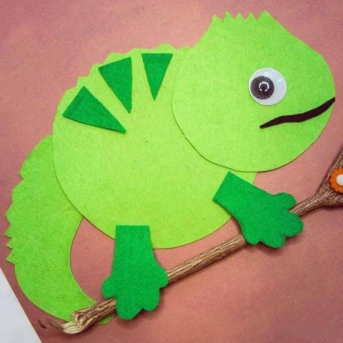 手工素材——13个圆形构图创意手工作品