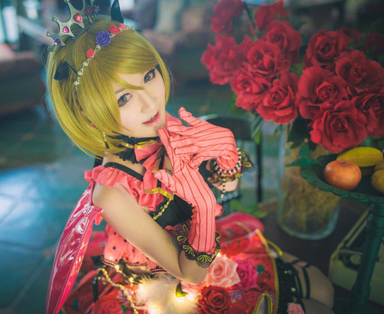 lovelive花陽小惡魔覺醒cosplay