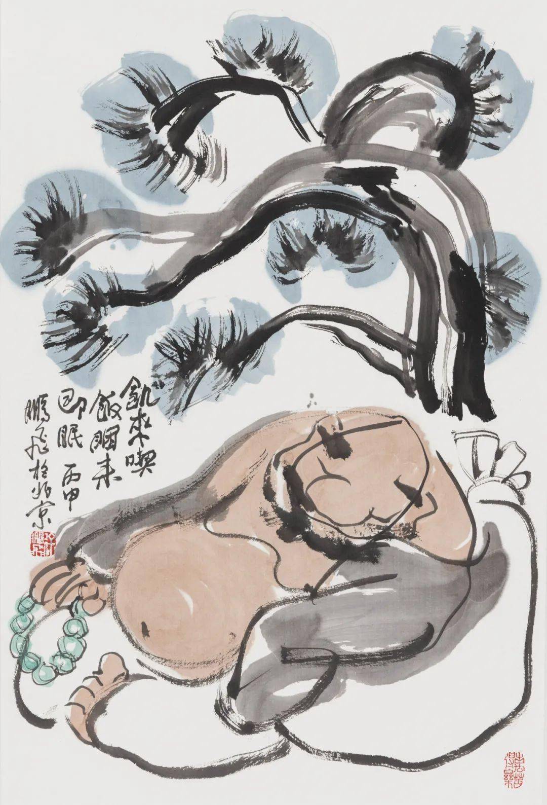漫笔布袋——徐鹏飞水墨漫画展在浙江桐乡拉开帷幕