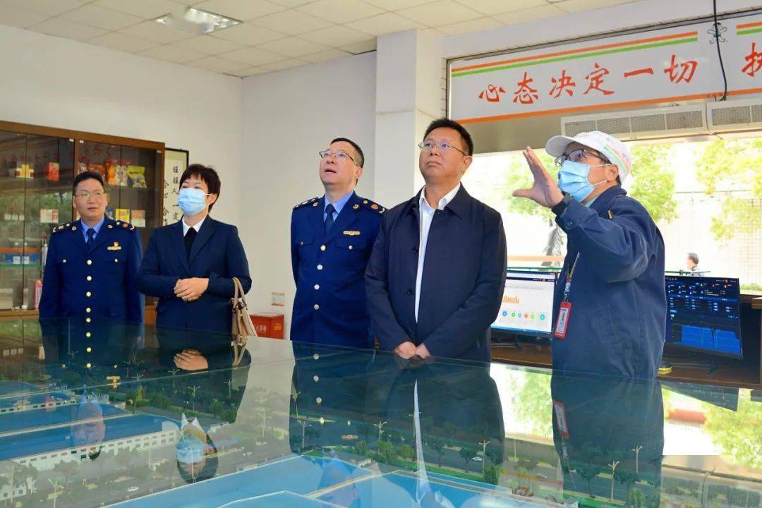 市局党委书记局长姜良米率队开展三服务活动