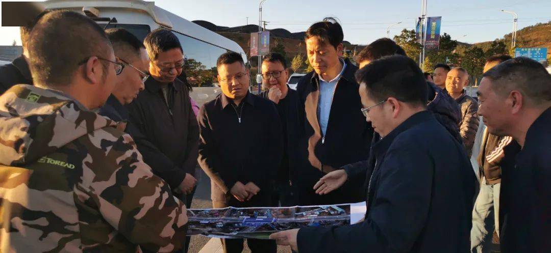 省发改委调研组到鲁甸调研美丽县城建设工作