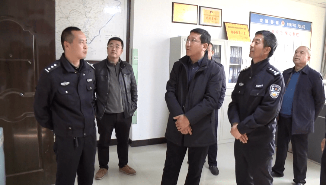 康东椋检查我县道路交通安全工作