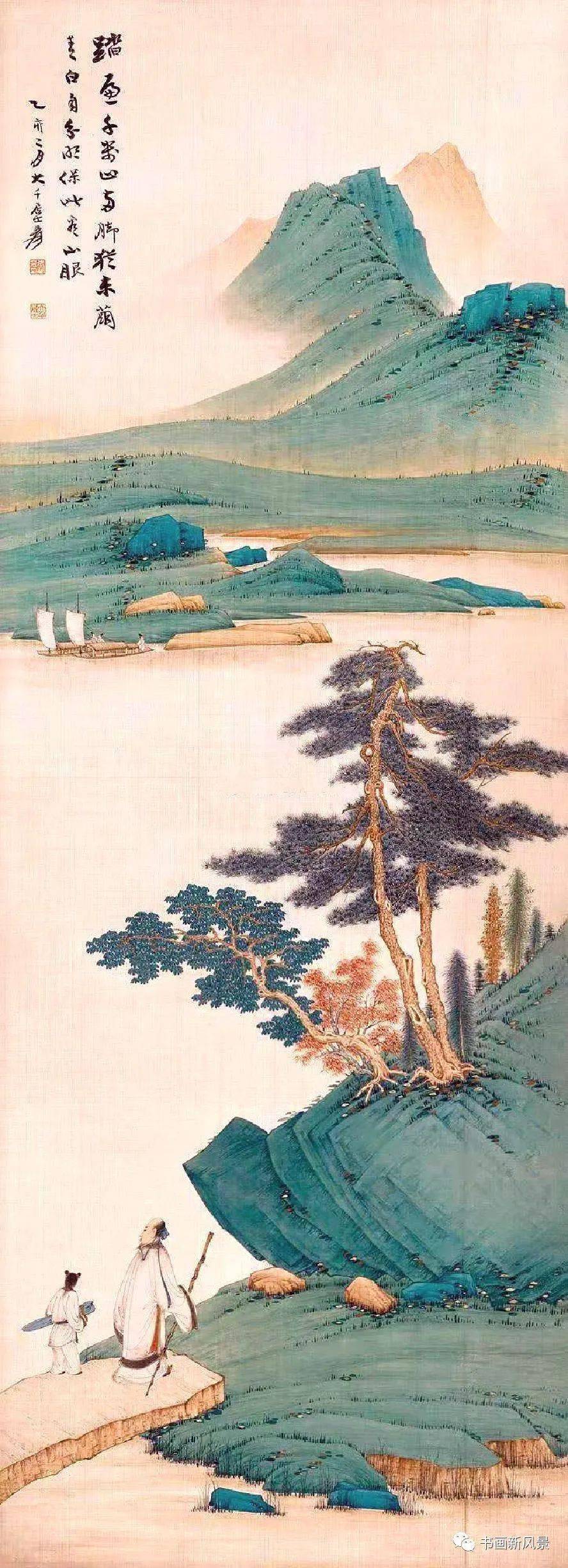 看看张大千的这10幅山水这就叫境界