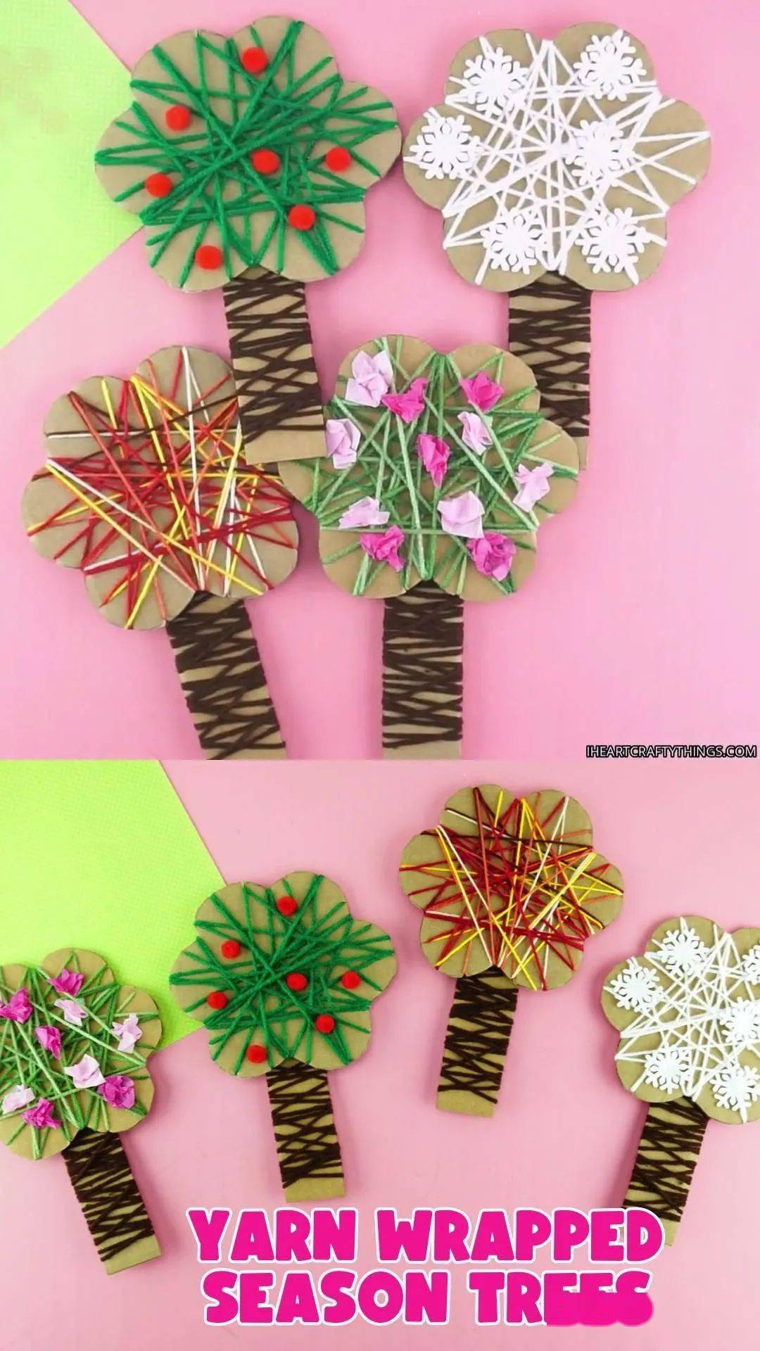 硬纸板的小手工,了解一下