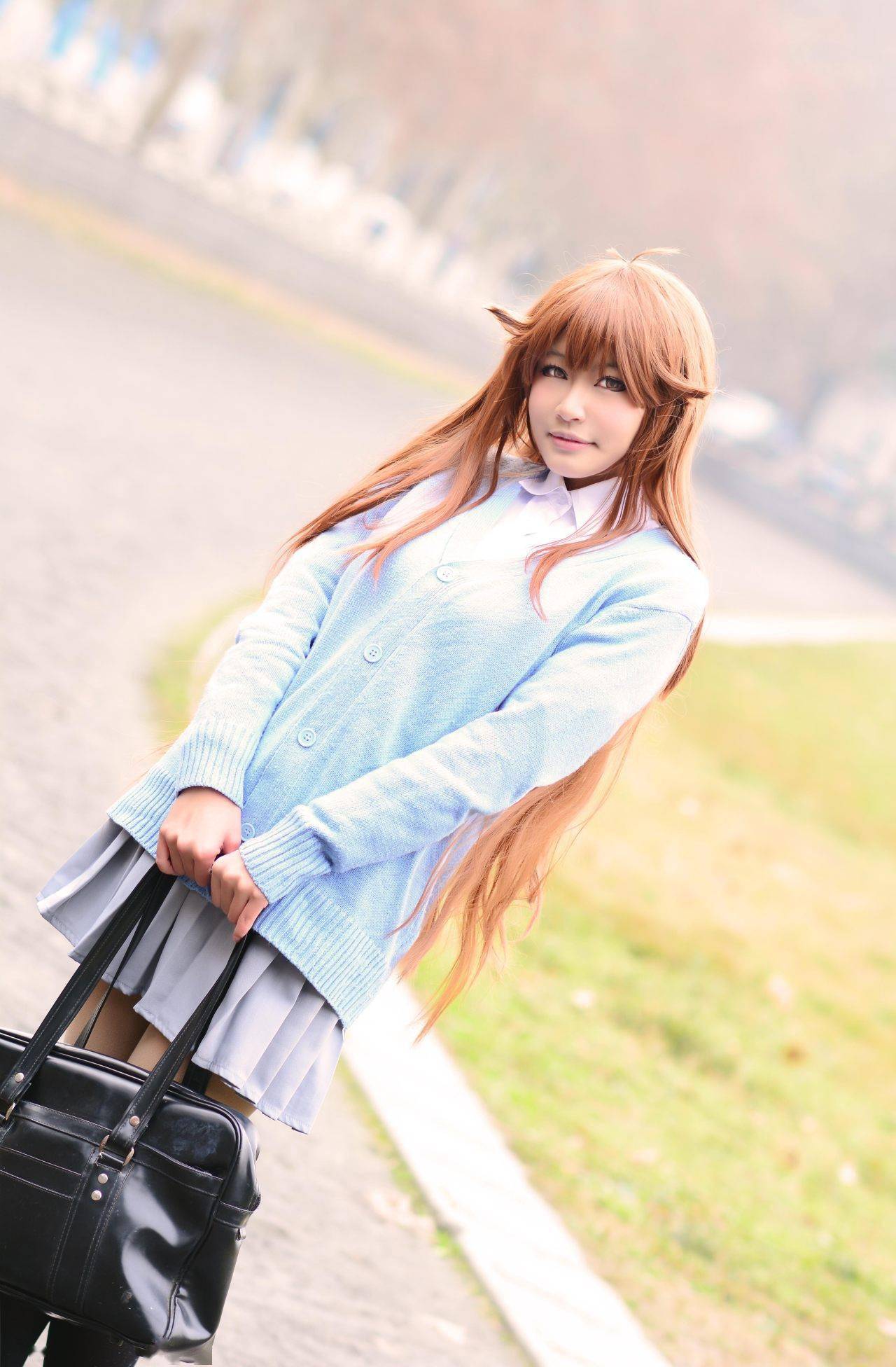 精灵宝可梦小蓝cosplay