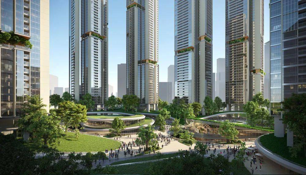 aedas新作深圳罗湖口岸核心区大湾区旧城改造的全新标杆