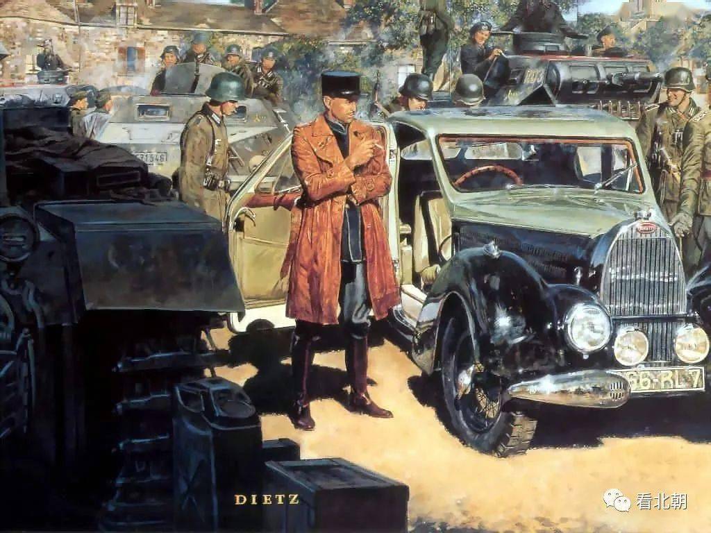 画布上的战场风云二战油画欣赏
