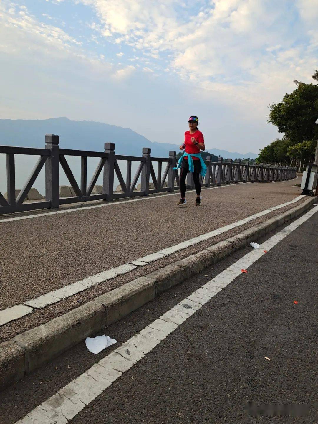 黎明的那道光咕咚惠阳跑团衙前绿道聚跑