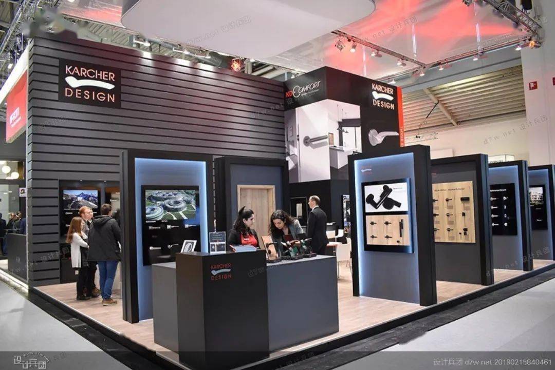 简单精致.33个一面墙展台设计【灵感图库】