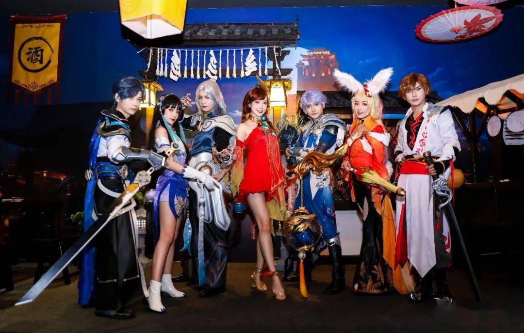 tgc 2020腾讯数字文创节,快来看小姐姐们!_coser