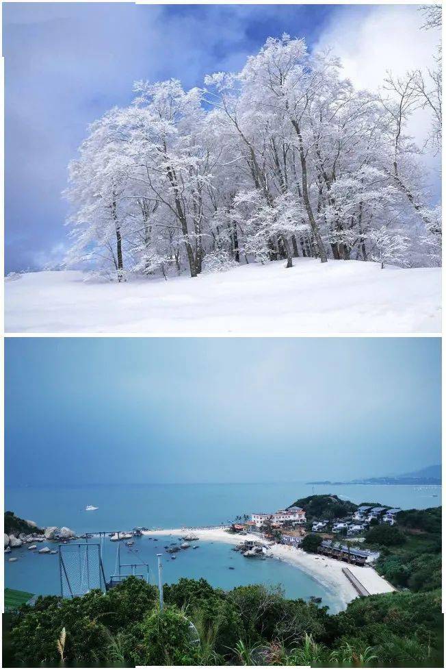 广东巽寮湾海世界人的冬天到底有多快乐