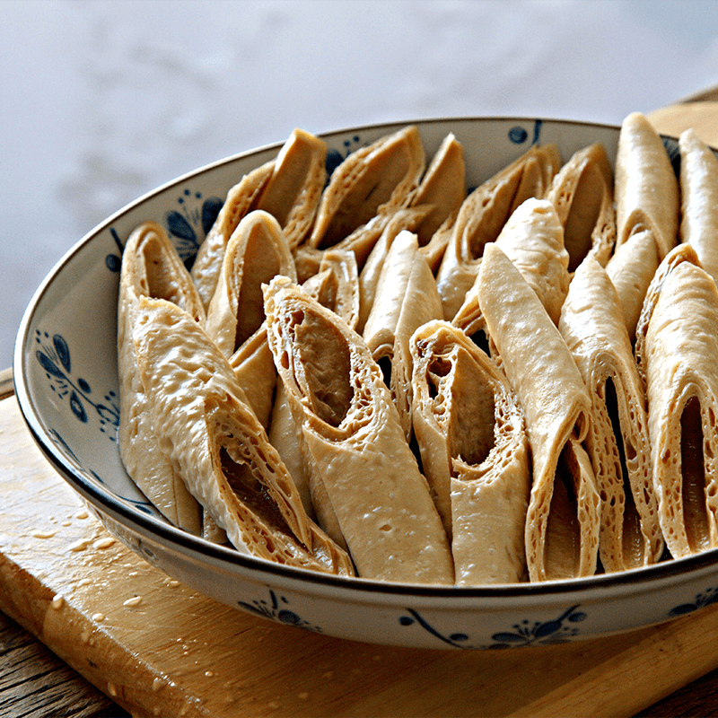 艾健康豆笋你吃过吗豆制品的另类做法比真豆腐还入味还更鲜美