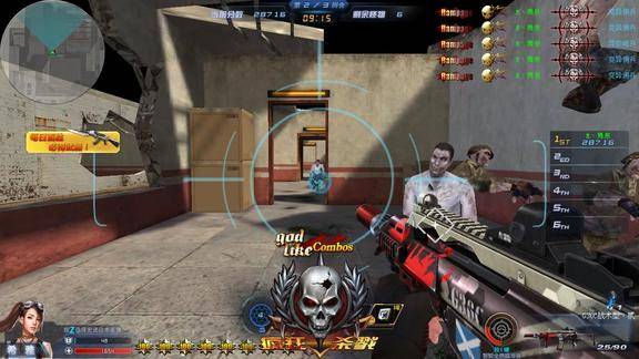 生死狙击解说g36c战术型贰阶技能自动瞄准杀敌游戏视频