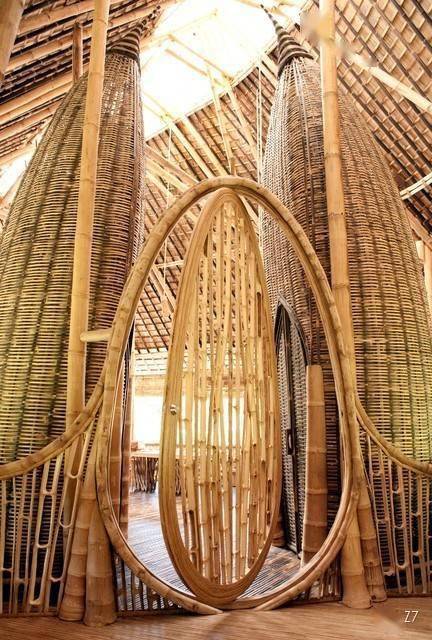 竹是房屋建造和其它结构最古老的建材之一