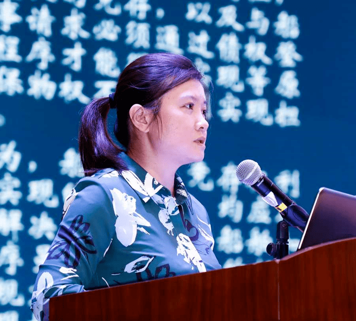 田甜第二个主题为"海商法与海事诉讼特别程序法的修改",广东省律师