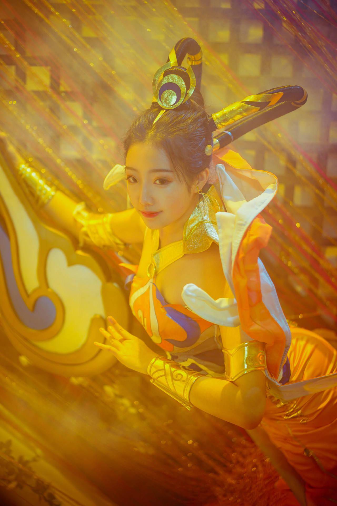 王者荣耀杨玉环遇见飞天cosplay