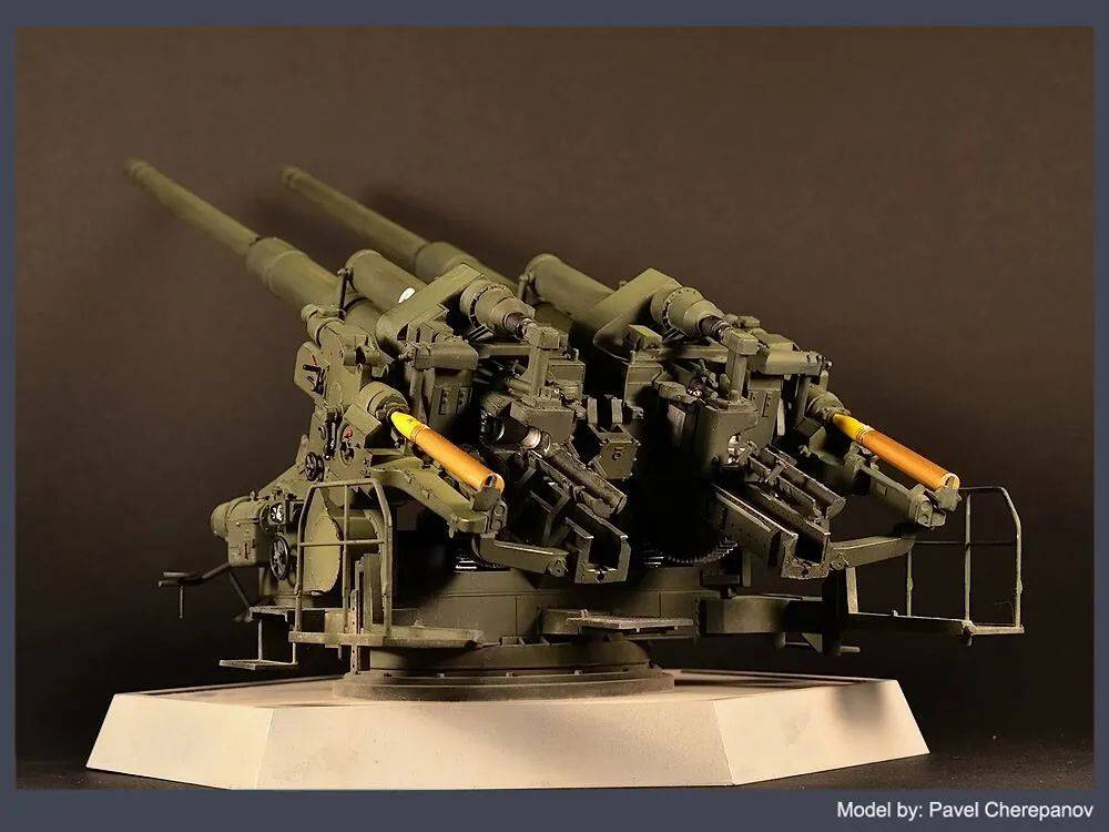 擎天重剑:二战德国flak 40型128毫米重型高射炮