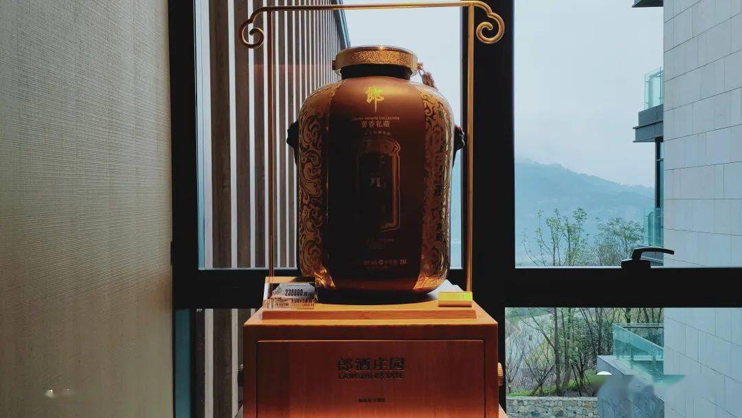 郎酒庄园夜景魔幻空间浪漫夜游造型艺术的窖藏地山顶储酒钢罐阵列ni