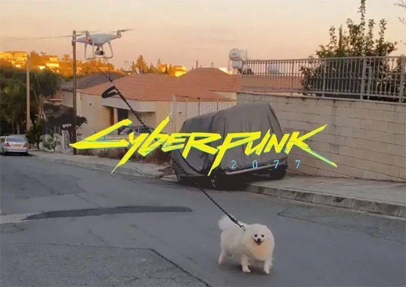 一组全新的赛博朋克2077沙雕图