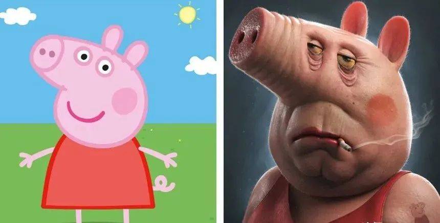 当动画角色真人化,看到海绵宝宝我怕了