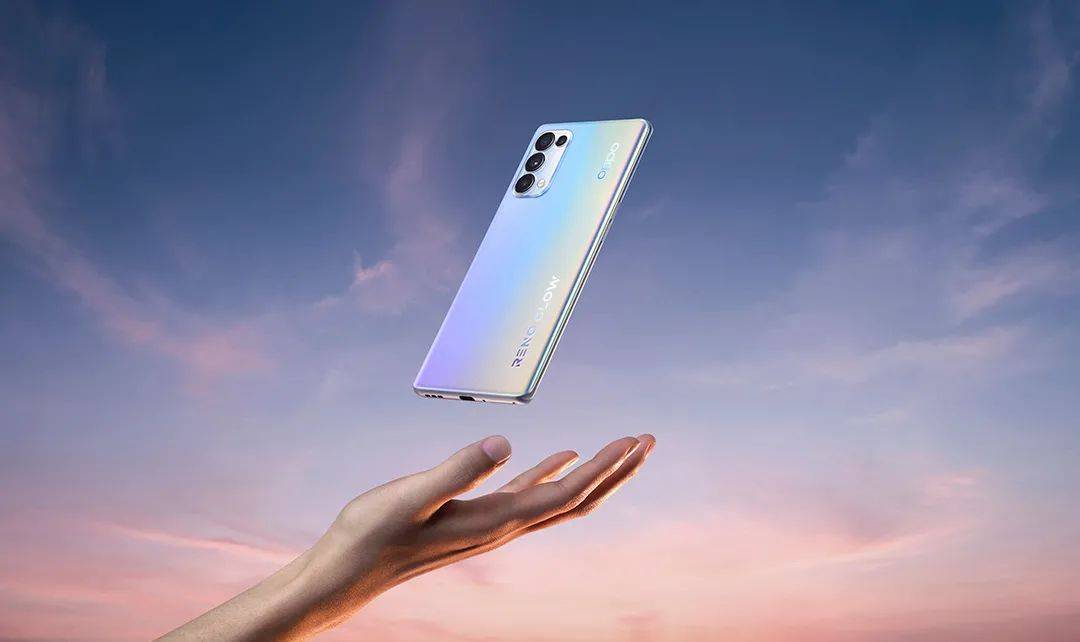 opporeno5系列让人晶艳的5g人像视频手机