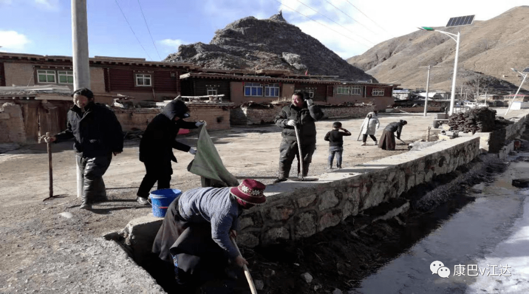【新时代文明实践】卡贡乡开展环境卫生大整治活动