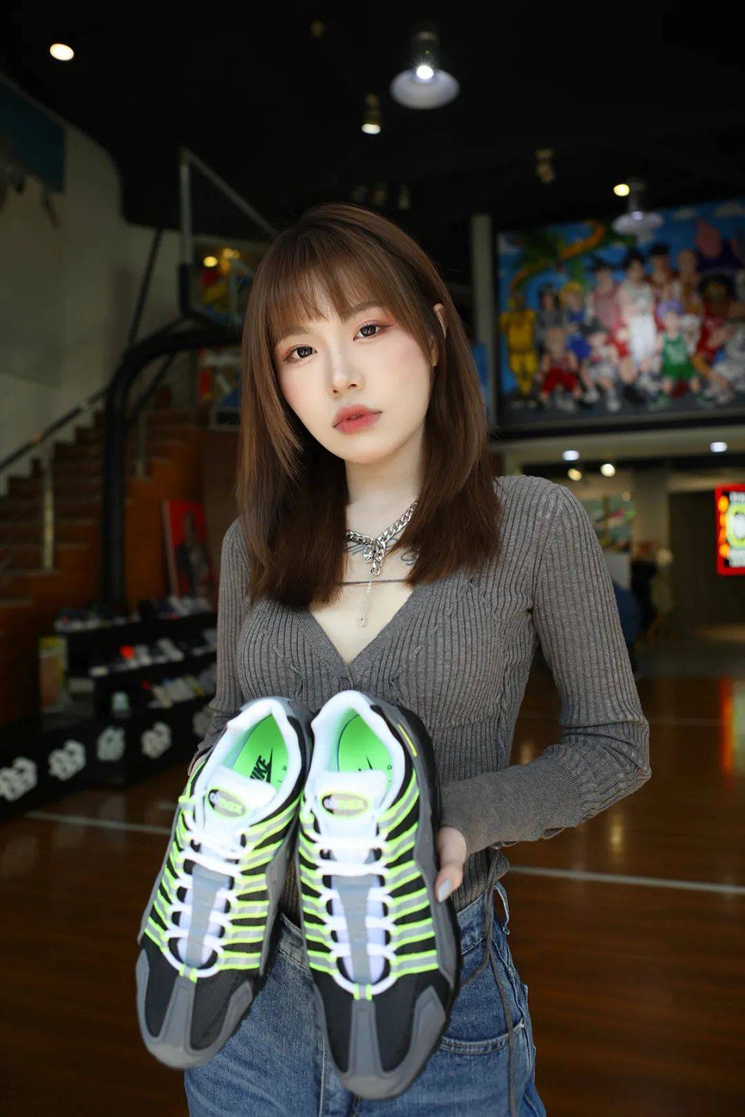 xh55girl有盔甲的airmax95可以保护鞋也可以保护我niki