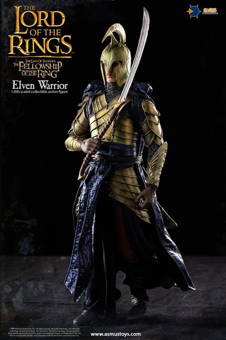 67新品预定~ asmus toys lotr027w lotr027a 指环王 1/6精灵士兵