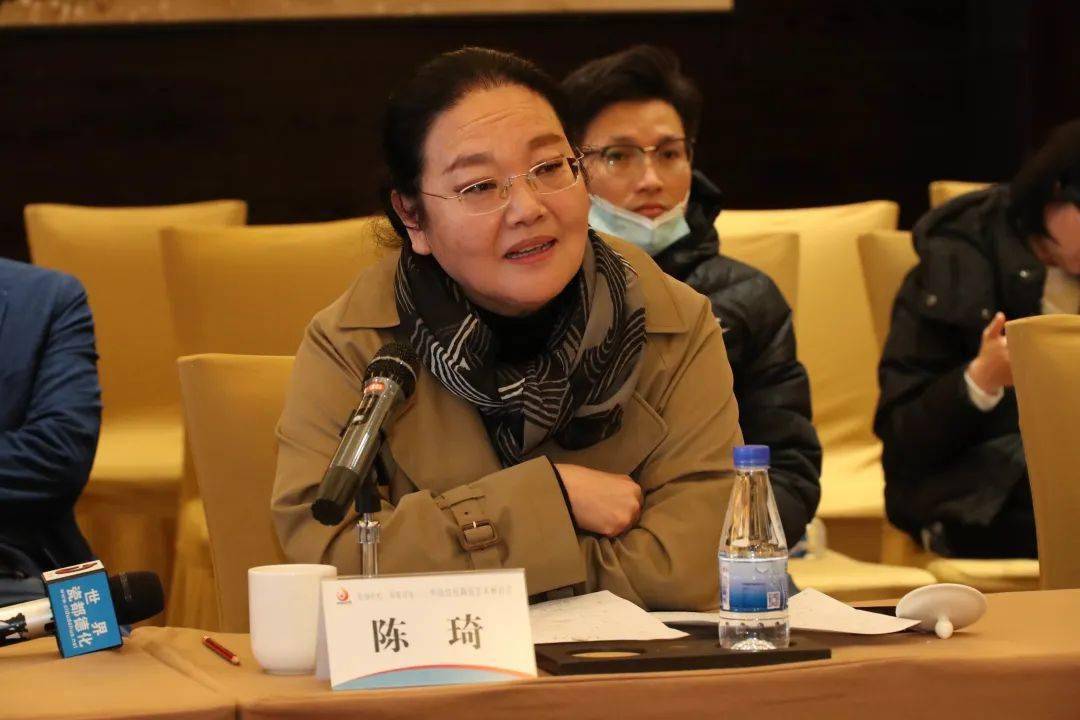 西安美术学院教授陈琦发言北京理工大学工艺美术系主任王乐耕发言泉州