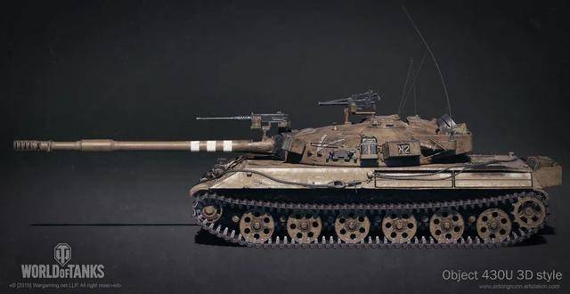 同时结合了东方的车体,以及西方的战术思想,这使得430工程u专属3d风格