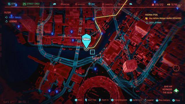 赛博朋克2077七辆德拉曼出租车位置回家的路支线