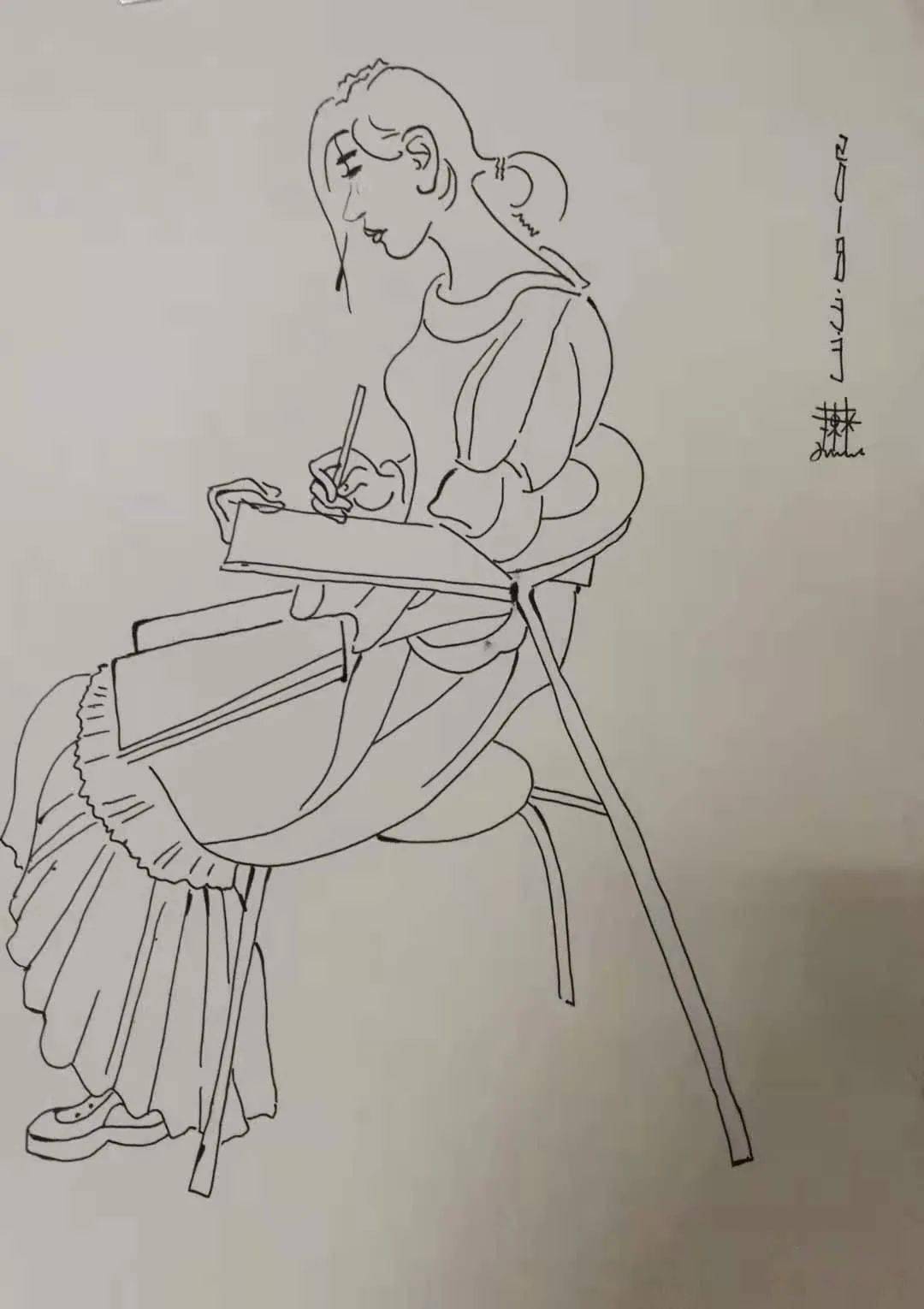 写生啦赵东来丨钢笔写生作品