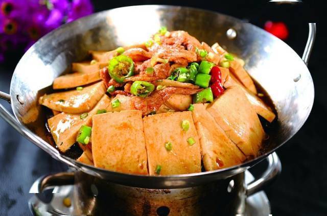 彩铅手绘美食干锅私家豆腐彩铅手绘美食教程