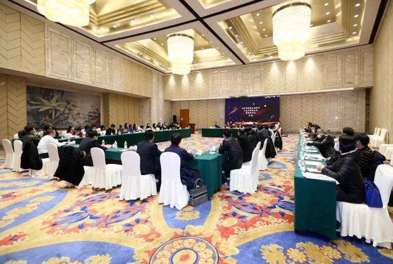 商会名誉会长孙剑,街道商会会长,天马论道董事长王雪,街道办事处副