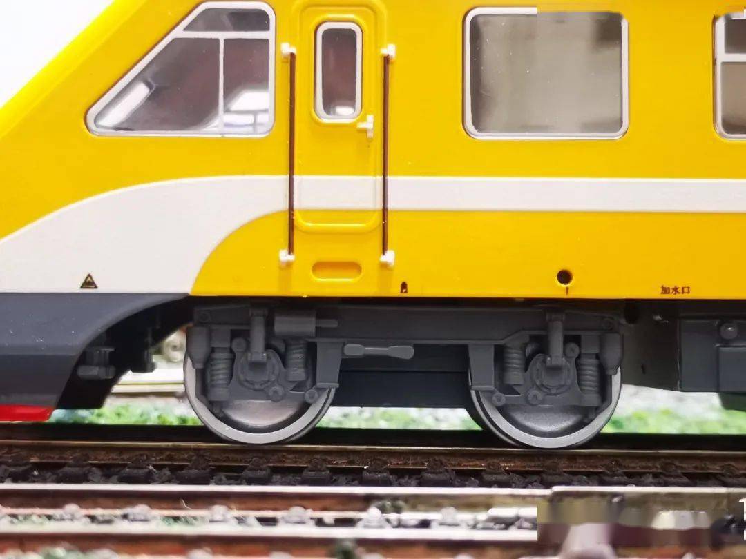 冷门小众题材货金鹰原厂实验版gx160型高铁综合巡检车模型测评