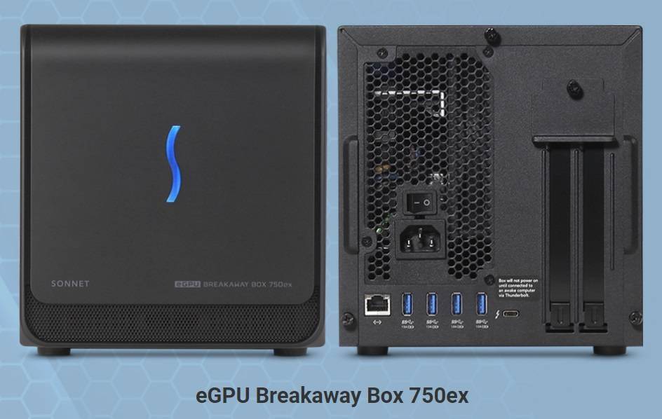 sonnet 发布 egpu 显卡扩展盒,采用雷电 3 接口,电源功率 750w_box