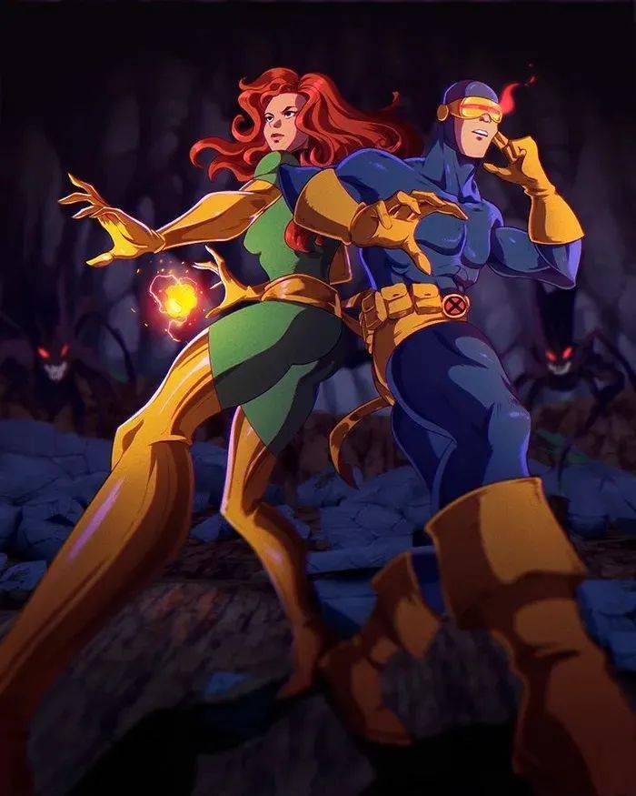 美漫美图赏热情如火可盐可甜红黑配色的宇宙大能凤凰女特辑