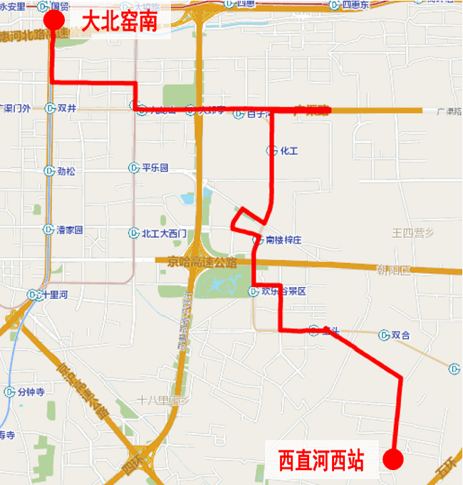 注意北京又有公交线路调整快看看有没有你常坐的那趟